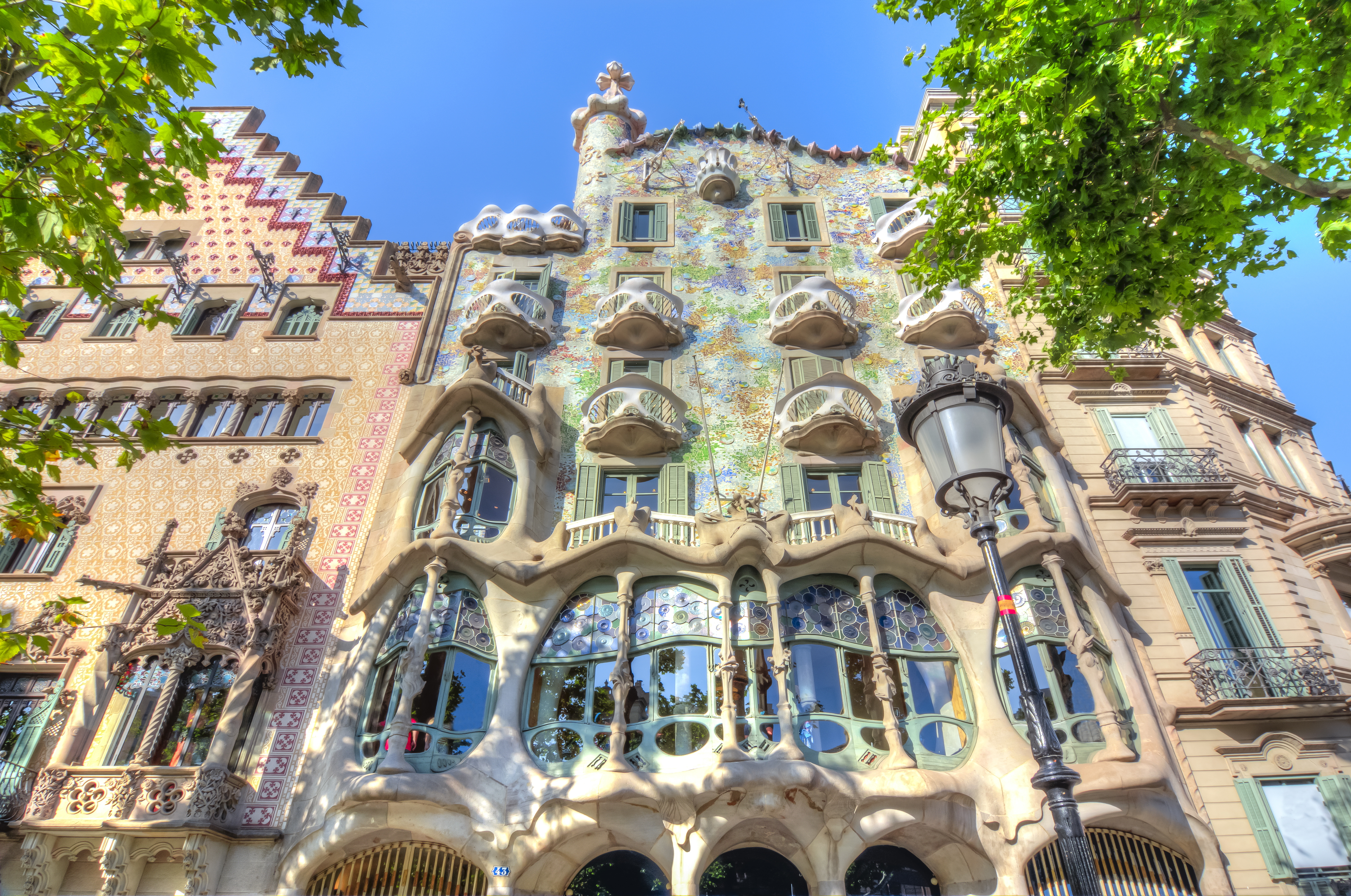 Casa Battlo house, designed by Antonio Gaudi