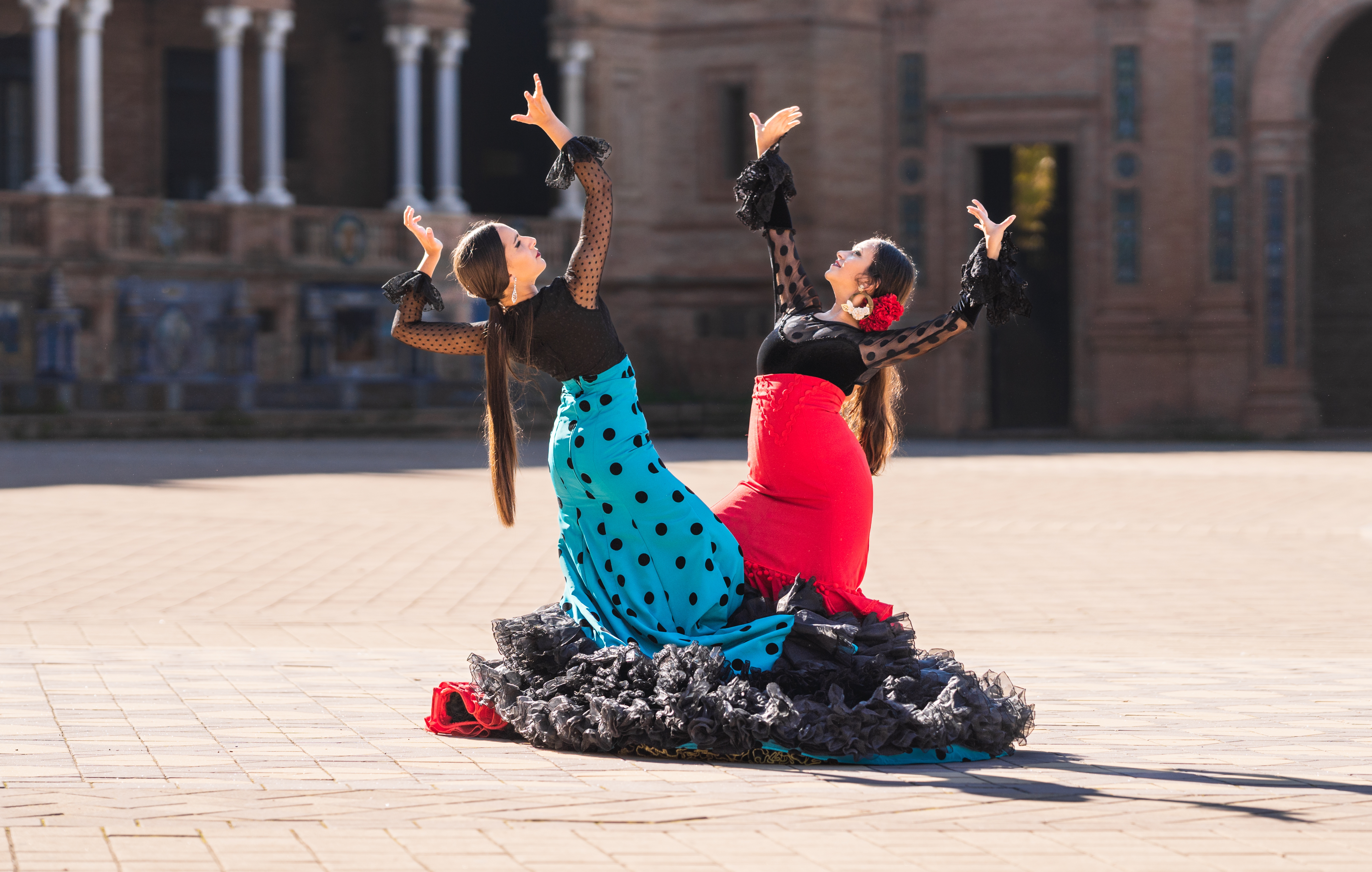 Traditional flamenco dance 