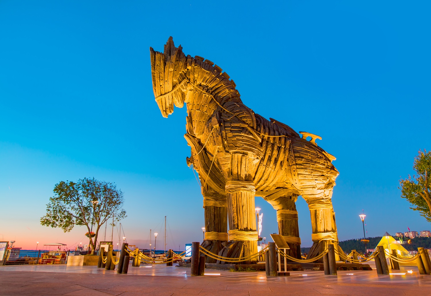 Trojan horse, Canakkale Turkey