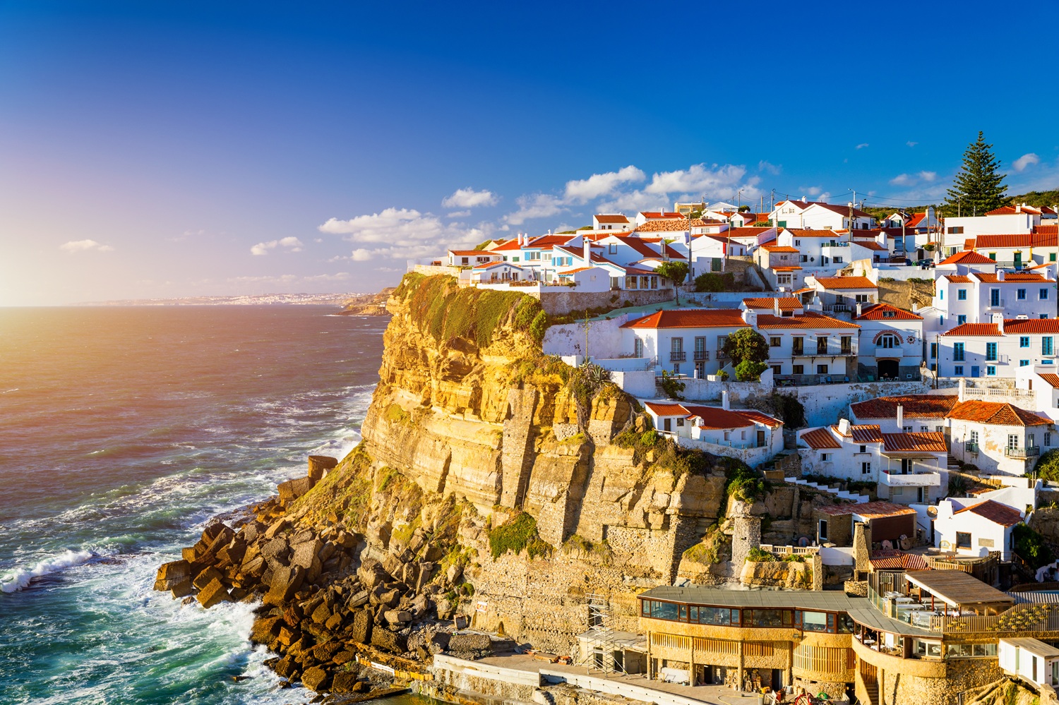 Azenhas do Mar is a seaside town in the municipality of Sintra,